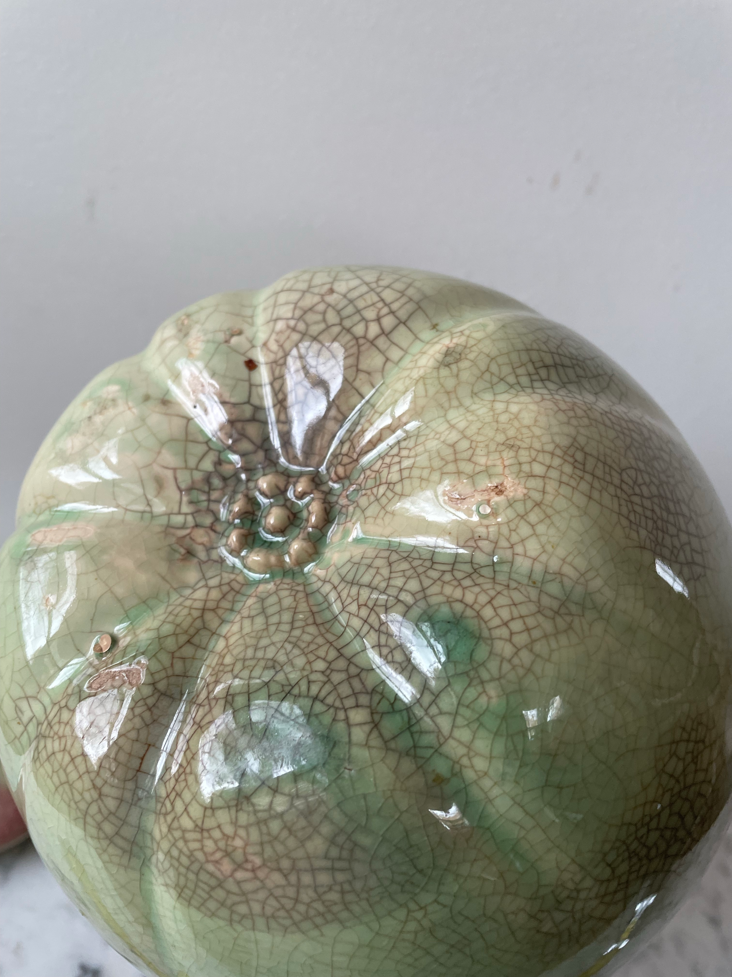 Mid Century McCoy Ceramic Apple Cookie Jar | Tannersville Works