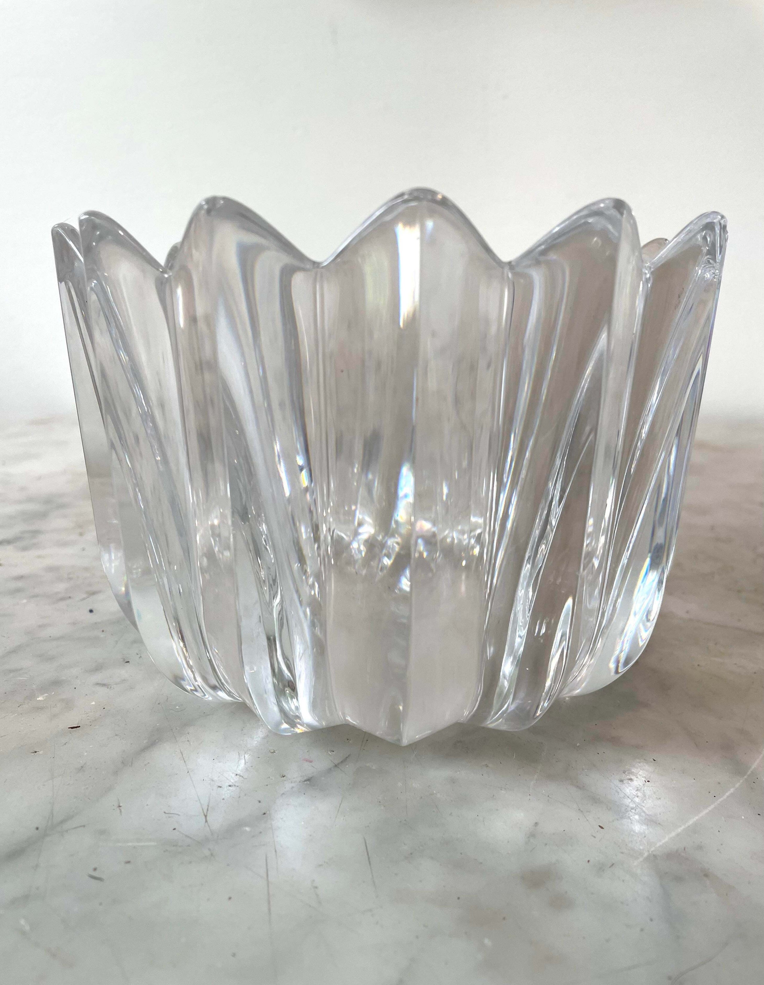 Vintage online Orrefors Sweden Crystal “Crown” Bowl